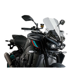 PUIG CUPOLINO NAKED N.G. TOURING PER YAMAHA MT-10 22-25 FUME CHIARO