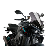 Carica l'immagine nel visualizzatore di Gallery, PUIG CUPOLINO NAKED N.G. TOURING PER YAMAHA MT-10 SP 22-25 FUME SCURO