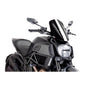 PUIG CUPOLINO NAKED N.G. TOURING REGOLABILE DUCATI DIAVEL 14-16 NERO