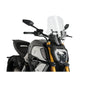 PUIG CUPOLINO NAKED N.G. TOURING REGOLABILE PER DUCATI DIAVEL 1260S 19-20 TRASPARENTE
