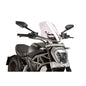 PUIG CUPOLINO NAKED N.G. TOURING REGOLABILE PER DUCATI X DIAVEL 18-23 TRASPARENTE