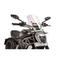 PUIG CUPOLINO NAKED N.G. TOURING REGOLABILE PER DUCATI X DIAVEL S 16-17 TRASPARENTE