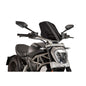 PUIG CUPOLINO NAKED N.G. TOURING REGOLABILE PER DUCATI X DIAVEL S 21-24 FUME SCURO