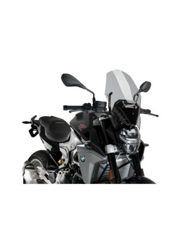 PUIG CUPOLINO NAKED N.G. TOURING-SUPP.OEM PER BMW F900 R 20-24 FUME CHIARO