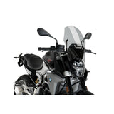 PUIG CUPOLINO NAKED N.G. TOURING-SUPP.OEM PER BMW F900 R 20-24 FUME CHIARO