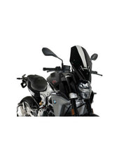 Carica l'immagine nel visualizzatore di Gallery, PUIG CUPOLINO NAKED N.G. TOURING-SUPP.OEM PER BMW F900 R 20-24 NERO