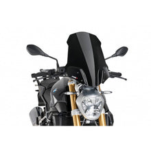 Carica l'immagine nel visualizzatore di Gallery, PUIG CUPOLINO NAKED N.G. TOURING-SUPP.ORIG. PER BMW R1200 R 15-16 NERO