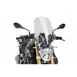PUIG CUPOLINO NAKED N.G. TOURING-SUPP.ORIG. PER BMW R1200 R 15-16 TRASPARENTE