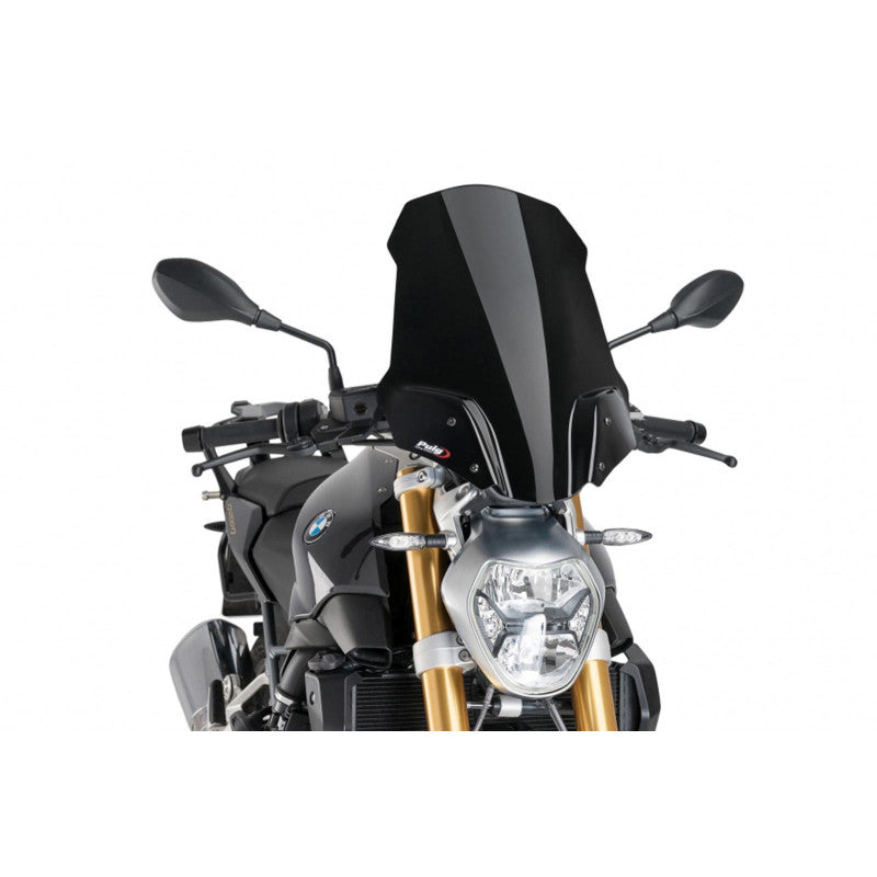 PUIG CUPOLINO NAKED N.G. TOURING-SUPP.ORIG. PER BMW R1200 R 17-18 NERO