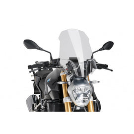 PUIG CUPOLINO NAKED N.G. TOURING-SUPP.ORIG. PER BMW R1200 R 17-18 TRASPARENTE