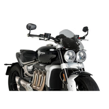 Carica l'immagine nel visualizzatore di Gallery, PUIG CUPOLINO NAKED N.G. TOURING TRIUMPH ROCKET 3R 20-24 FUME CHIARO