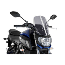 Carica l'immagine nel visualizzatore di Gallery, PUIG CUPOLINO NAKED N.G. TOURING YAMAHA MT-07 18-20 FUME CHIARO