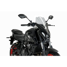 Carica l'immagine nel visualizzatore di Gallery, PUIG CUPOLINO NAKED N.G. TOURING YAMAHA MT-07 PURE 23-24 FUME CHIARO