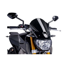 Carica l'immagine nel visualizzatore di Gallery, PUIG CUPOLINO NAKED N.G. TOURING YAMAHA MT-09 13-16 NERO