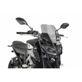 PUIG CUPOLINO NAKED N.G. TOURING YAMAHA MT-09 17-20 FUME CHIARO