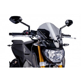 PUIG CUPOLINO NAKED N.G. TOURING YAMAHA MT-09 STREET RALLY 13-16 FUME CHIARO