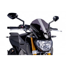 Carica l'immagine nel visualizzatore di Gallery, PUIG CUPOLINO NAKED N.G. TOURING YAMAHA MT-09 STREET RALLY 13-16 FUME SCURO