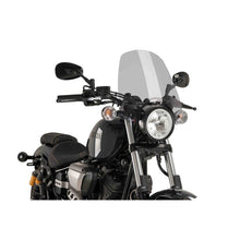 Carica l'immagine nel visualizzatore di Gallery, PUIG CUPOLINO NAKED N.G. TOURING YAMAHA XV950/R 14-20 FUME CHIARO