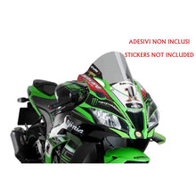 Carica l'immagine nel visualizzatore di Gallery, PUIG CUPOLINO R-RACER KAWASAKI ZX-10RR NINJA PERFORMANCE 17-18 FUME CHIARO