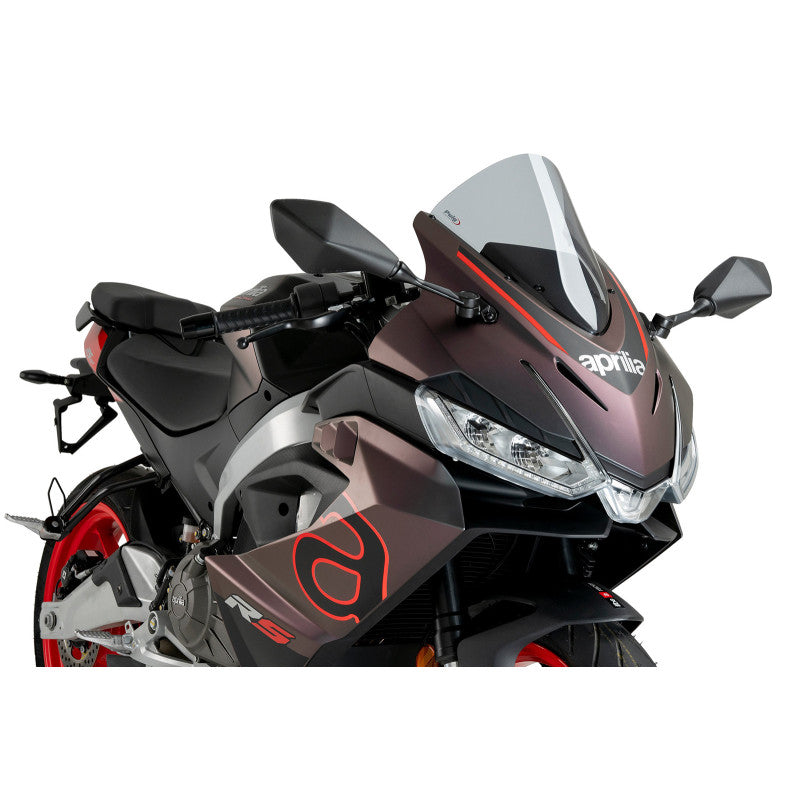 PUIG CUPOLINO R-RACER PER APRILIA RS 457 24-25 FUME CHIARO