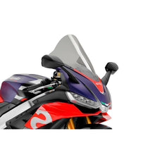 Carica l'immagine nel visualizzatore di Gallery, PUIG CUPOLINO R-RACER PER APRILIA RSV4 1100 FACTORY 2025 FUME CHIARO