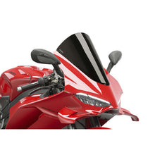 Carica l'immagine nel visualizzatore di Gallery, PUIG CUPOLINO R-RACER PER DUCATI PANIGALE V4 S 2025 NERO