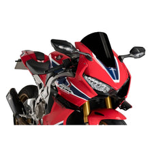 Carica l'immagine nel visualizzatore di Gallery, PUIG CUPOLINO R-RACER PER HONDA CBR1000RR SP2 FIREBLADE 17-19 NERO