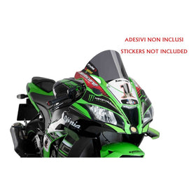 PUIG CUPOLINO R-RACER PER KAWASAKI ZX-10R NINJA KRT 16-18 FUME SCURO