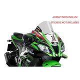 PUIG CUPOLINO R-RACER PER KAWASAKI ZX-10R NINJA KRT 16-18 TRASPARENTE
