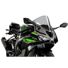 Carica l'immagine nel visualizzatore di Gallery, PUIG CUPOLINO R-RACER PER KAWASAKI ZX-6R NINJA 24-25 FUME CHIARO