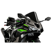 Carica l'immagine nel visualizzatore di Gallery, PUIG CUPOLINO R-RACER PER KAWASAKI ZX-6R NINJA 24-25 NERO