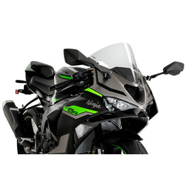 PUIG CUPOLINO R-RACER PER KAWASAKI ZX-6R NINJA 24-25 TRASPARENTE