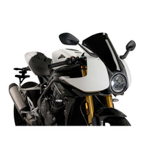 Carica l'immagine nel visualizzatore di Gallery, PUIG CUPOLINO R-RACER PER TRIUMPH SPEED TRIPLE 1200 RR 22-25 NERO