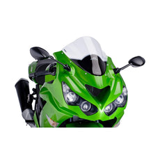 Carica l'immagine nel visualizzatore di Gallery, PUIG CUPOLINO RACING PER KAWASAKI ZZR1400 12-15 TRASPARENTE