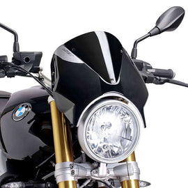PUIG CUPOLINO RETRO BMW R NINE T PURE 21-24 NERO-NERO