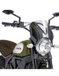 PUIG CUPOLINO RETRO PER DUCATI SCRAMBLER DESERT SLED 23-25 TRASPARENTE-CARBON