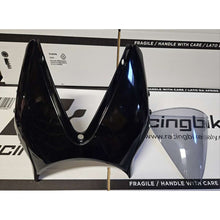 Carica l'immagine nel visualizzatore di Gallery, PUIG CUPOLINO RETRO PER HONDA CB1100 13-14 FUME CHIARO-NERO - USATO