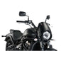 PUIG CUPOLINO SEMICARENATO ANARCHY PER KAWASAKI VULCAN S 17-20 NERO OPACO