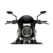 Carica l'immagine nel visualizzatore di Gallery, PUIG CUPOLINO SEMICARENATO BMW R NINE T SCRAMBLER 16-20 NERO-CARBON