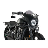 PUIG CUPOLINO SEMICARENATO DARK NIGHT PER KAWASAKI VULCAN S 21-25 FUME CHIARO