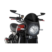 Carica l'immagine nel visualizzatore di Gallery, PUIG CUPOLINO SEMICARENATO KAWASAKI Z900RS 18-20 FUME SCURO-NERO