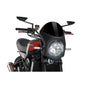 PUIG CUPOLINO SEMICARENATO KAWASAKI Z900RS 18-20 NERO-NERO