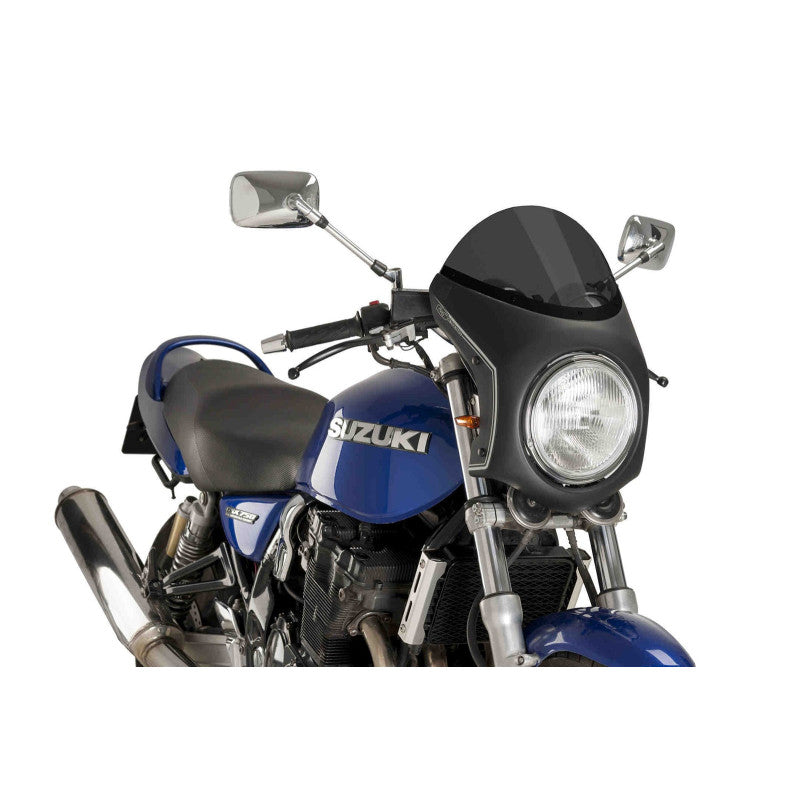PUIG CUPOLINO SEMICARENATO PER BENELLI IMPERIALE 21-25 FUME SCURO-NERO