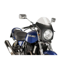 Carica l'immagine nel visualizzatore di Gallery, PUIG CUPOLINO SEMICARENATO PER HONDA CB1100 EX 17-20 FUME CHIARO-CARBON