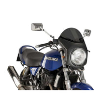 Carica l'immagine nel visualizzatore di Gallery, PUIG CUPOLINO SEMICARENATO PER HONDA CB1100 EX 17-20 FUME SCURO-CARBON
