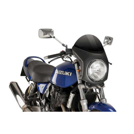 PUIG CUPOLINO SEMICARENATO PER HONDA CB1100 EX 17-20 NERO-CARBON