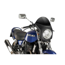 Carica l'immagine nel visualizzatore di Gallery, PUIG CUPOLINO SEMICARENATO PER HONDA CB1100 EX 17-20 NERO-NERO