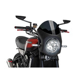 PUIG CUPOLINO SEMICARENATO PER KAWASAKI Z900 RS SE 22-25 FUME SCURO-NERO