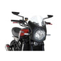PUIG CUPOLINO SEMICARENATO PER KAWASAKI ZEPHYR 750 96-95 TRASPARENTE-NERO
