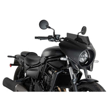 Carica l'immagine nel visualizzatore di Gallery, PUIG CUPOLINO SEMICARENATO SPORT MIRAGE KAWASAKI ELIMINATOR 500 SE 24-25 FUME SCURO-21945F